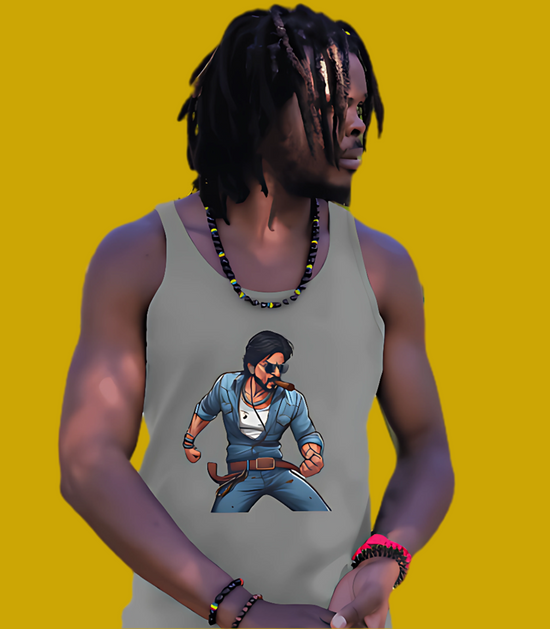 SCUBAAA Men's SRK Sleeveless  T-Shirt