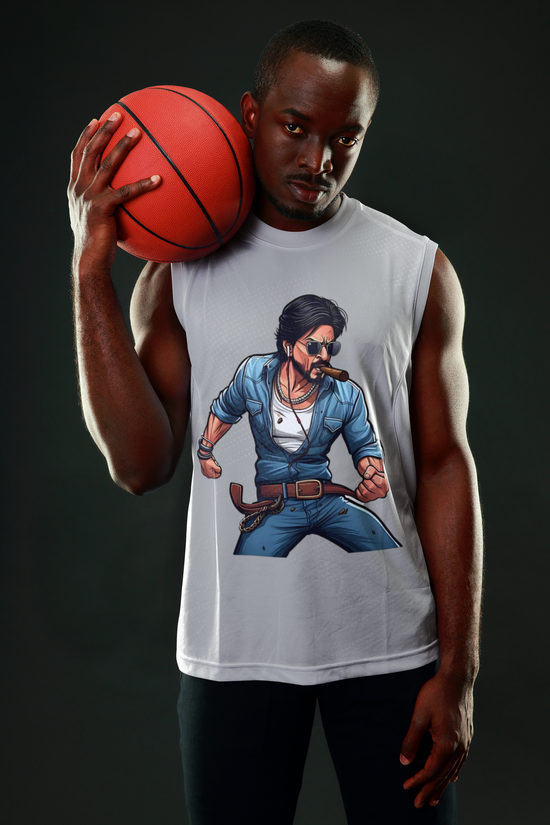 SCUBAAA Men's SRK Sleeveless  T-Shirt