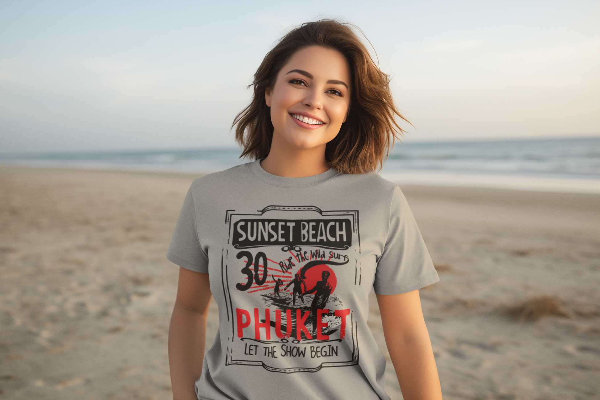 SCUBAAA Women's Surfing Regular Fit T-shirt