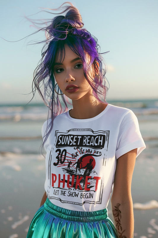 SCUBAAA Women's Surfing Regular Fit T-shirt