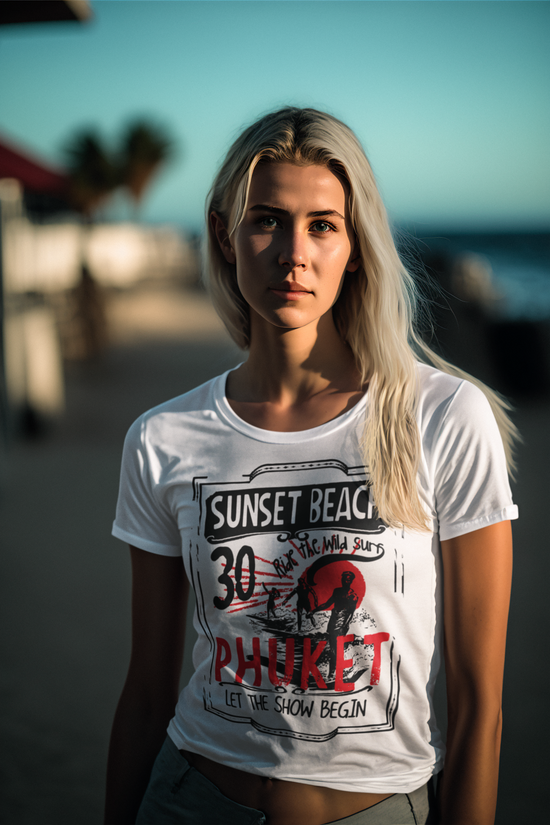 SCUBAAA Women's Surfing Regular Fit T-shirt