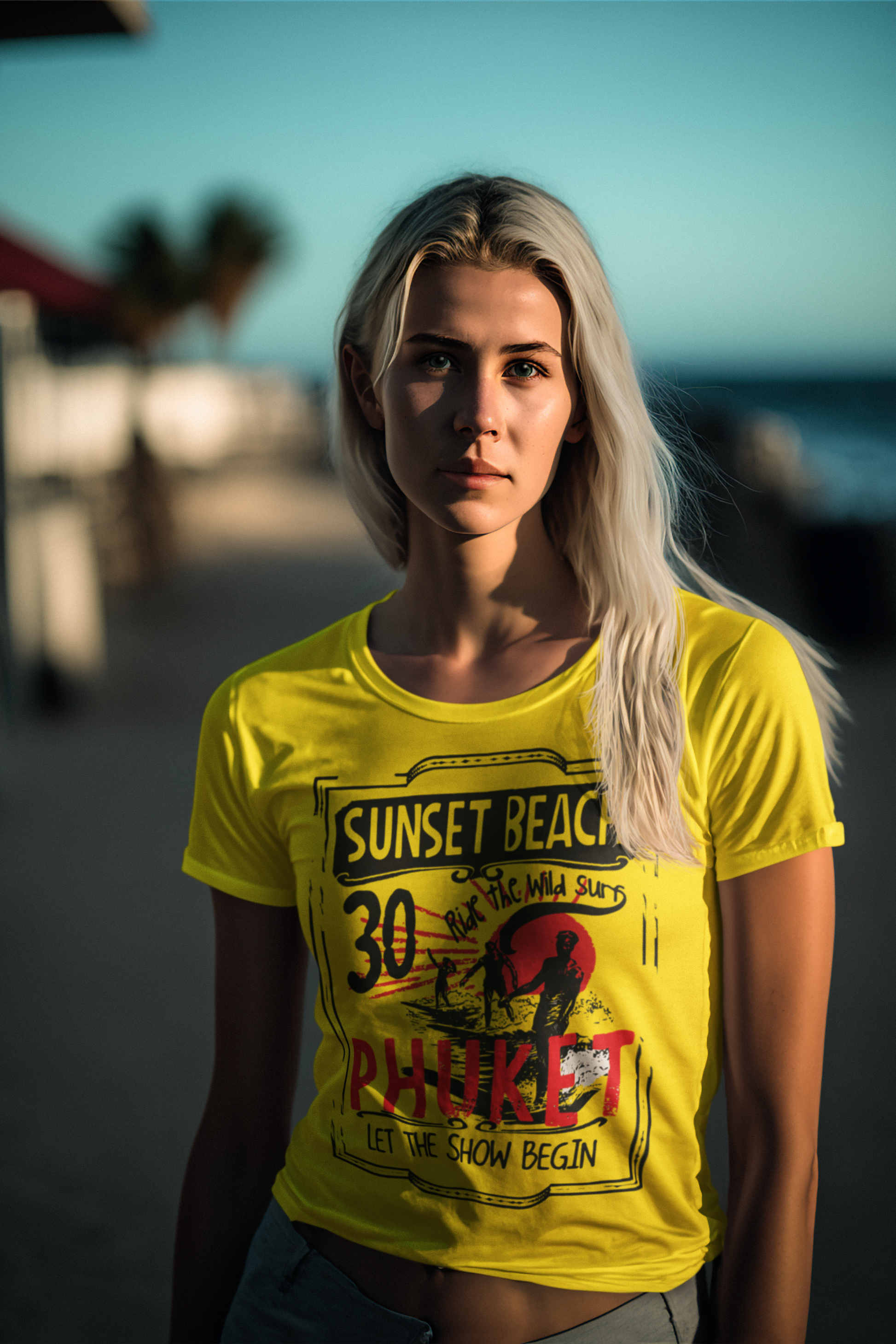 SCUBAAA Women's Surfing Regular Fit T-shirt