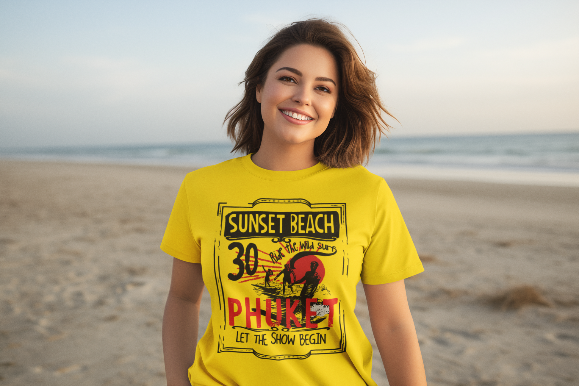 SCUBAAA Women's Surfing Regular Fit T-shirt