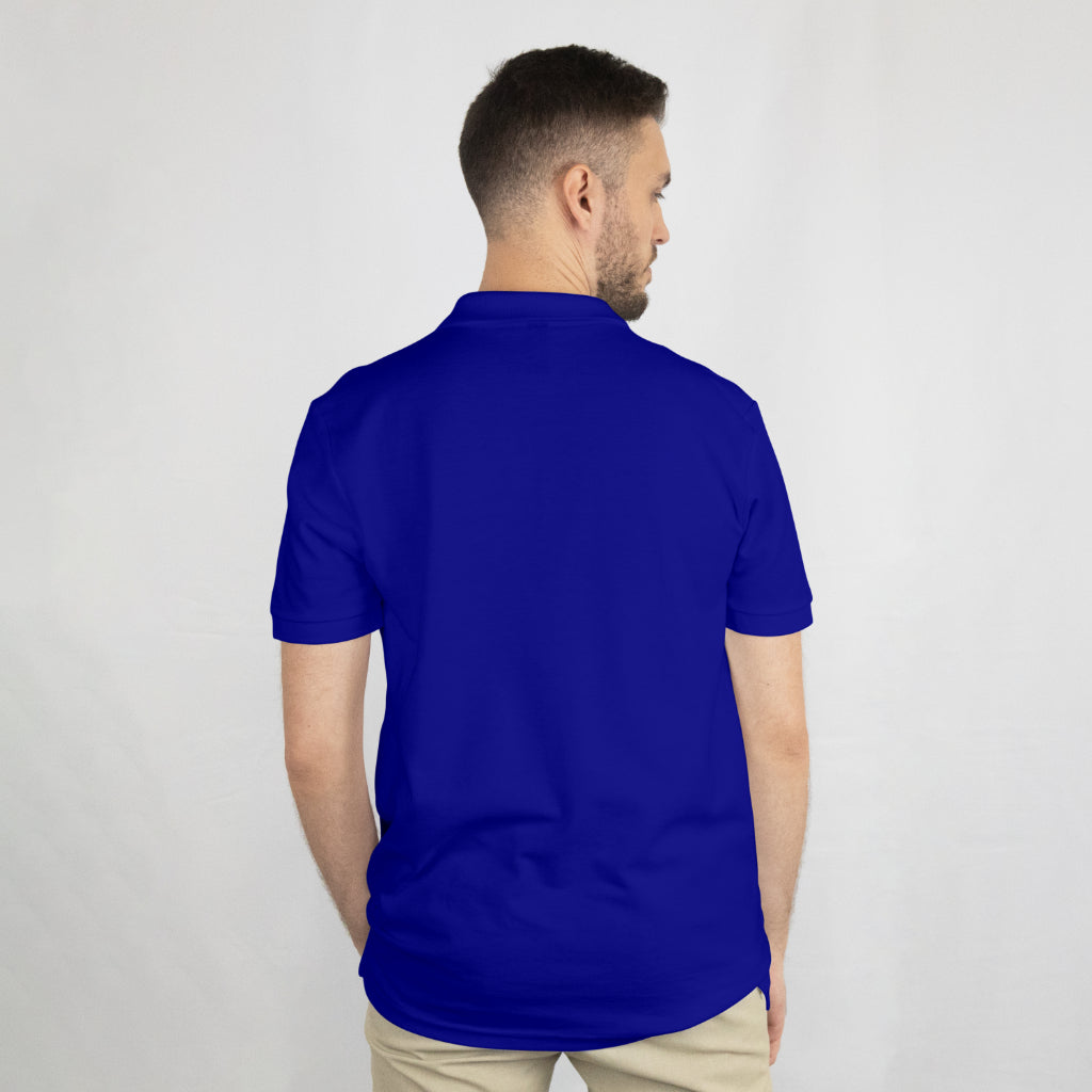 SCUBAAA Men's Polo Circle Design T-shirt