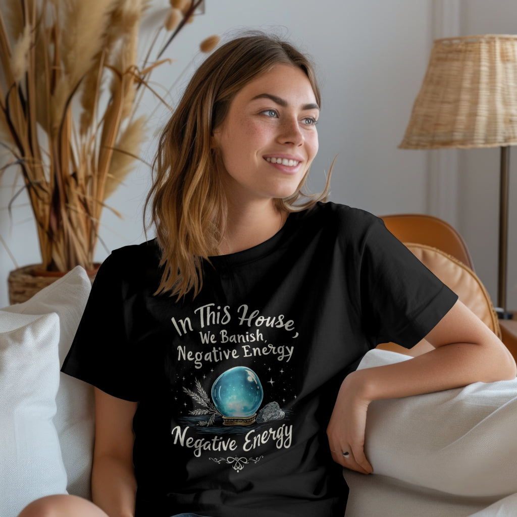 SCUBAAA Women's Positive Vibes Oversized T-Shirt