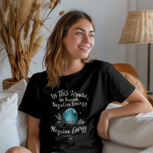 SCUBAAA Women's Positive Vibes Oversized T-Shirt