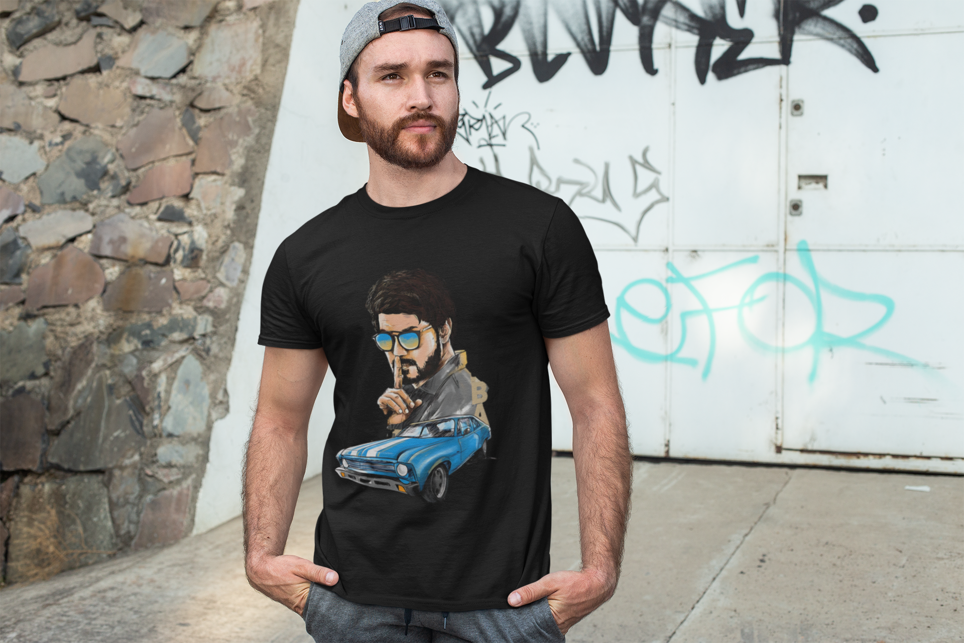 Scubaaa Men's Thalapathy Regular T-Shirt