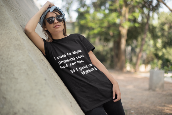 Thinking Drink Plan Half Sleeve Regular Fit T-shirt