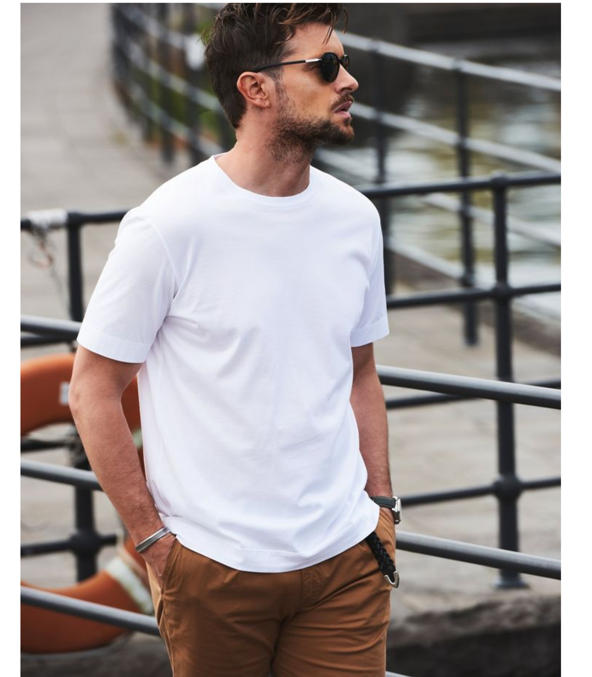 SCUBAAA Men's Plain Half Sleeve Regular Fit T-shirt