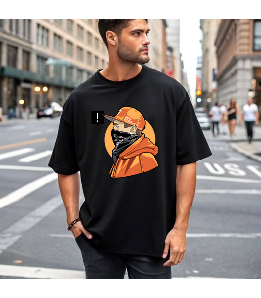 SCUBAAA Men's UG Oversized T-shirt