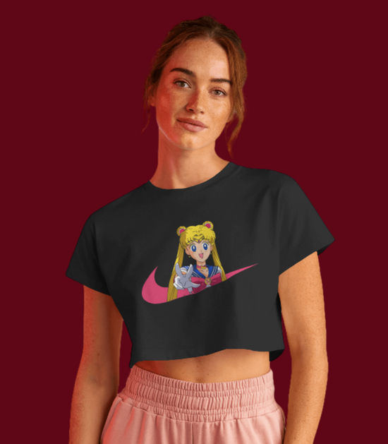 SCUBAAA Women's Salior Chic Crop Top