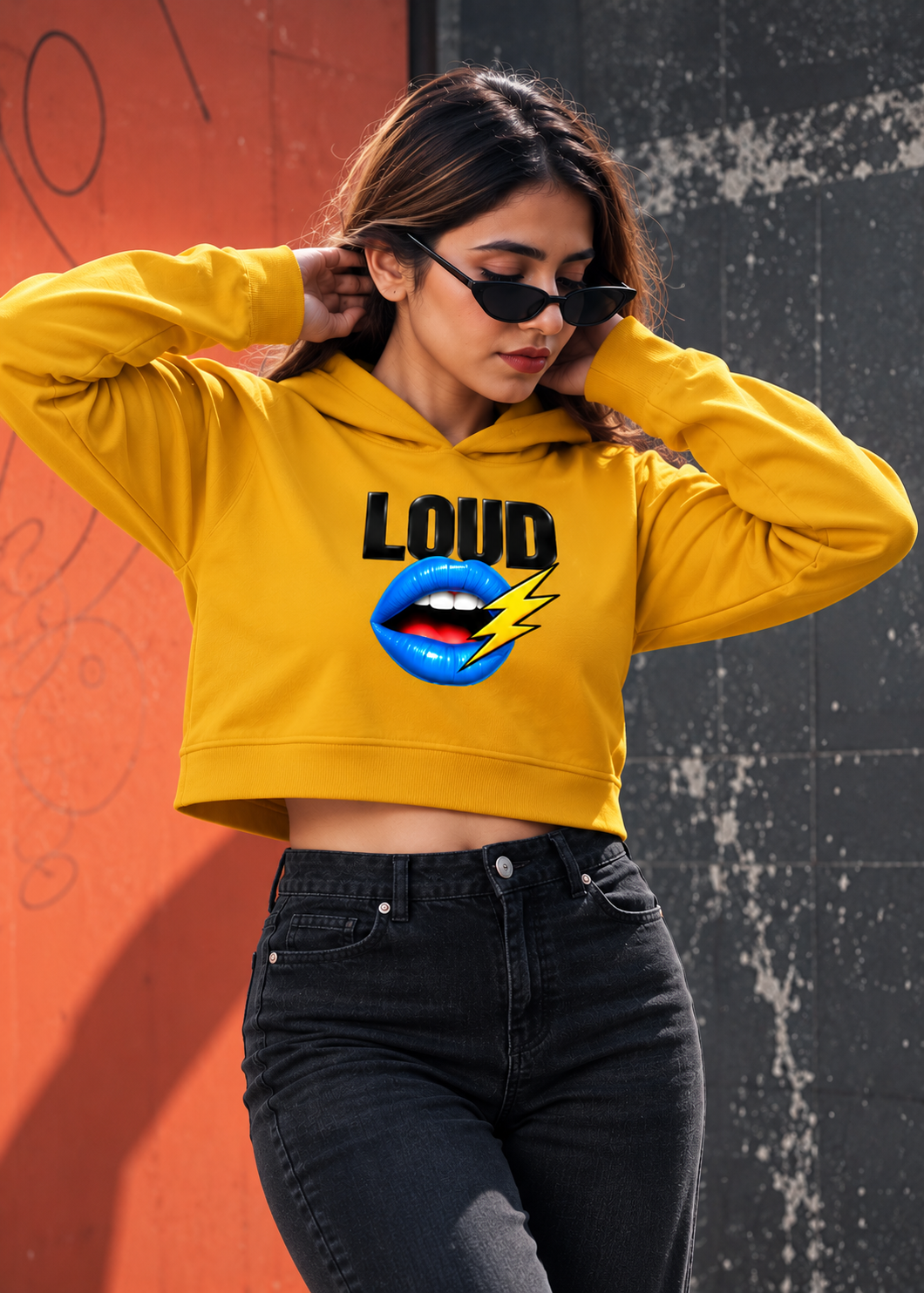 Golden Voltage Hoodie