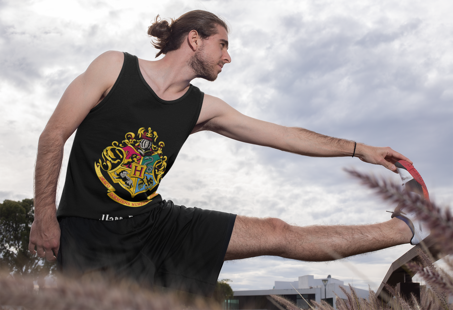 SCUBAAA Men's Harry Potter Sleeveless  T-Shirt