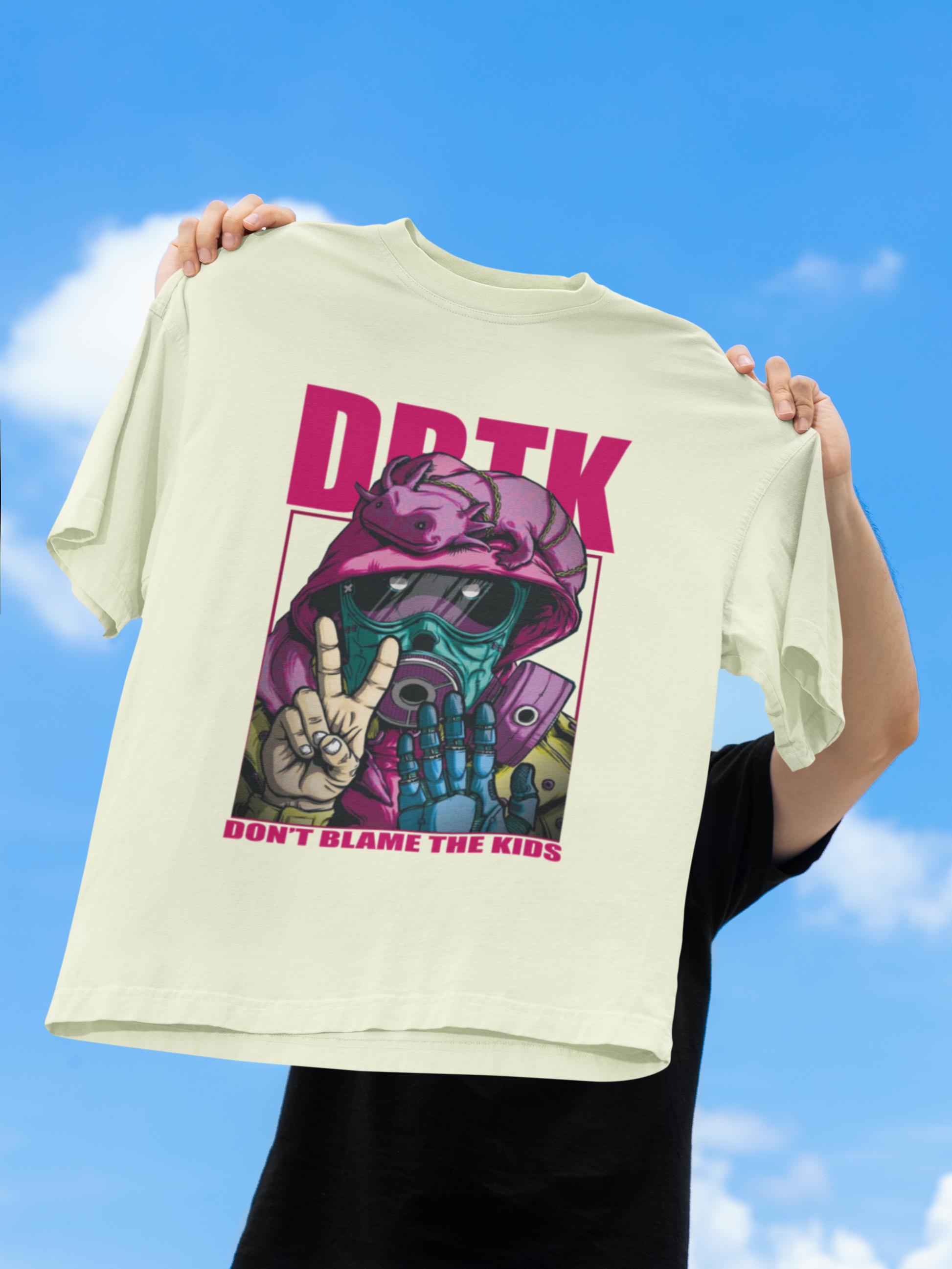 SCUBAAA DRTK Men's Classic Oversized T-Shirt
