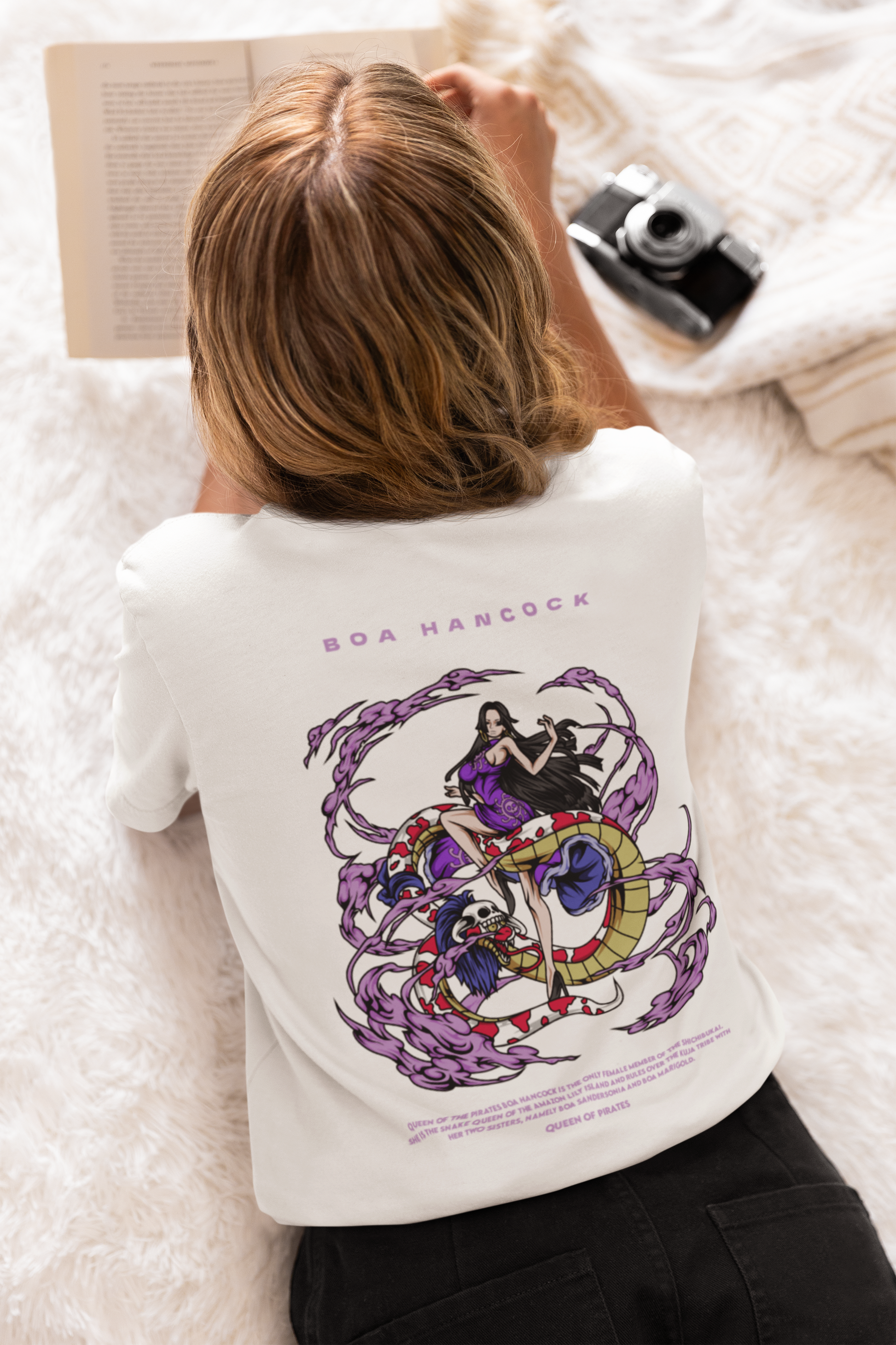 SCUBAAA Women's Donquixote X BOA Hancock Supima T-Shirt