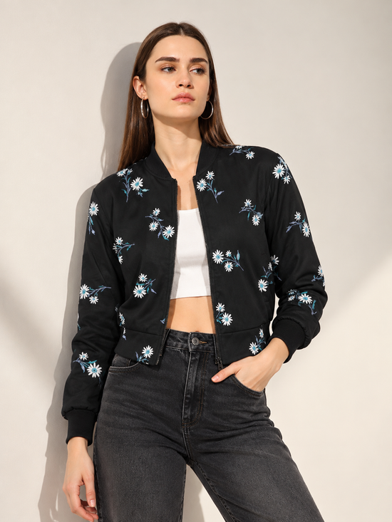 Wildflower Noir Jacket