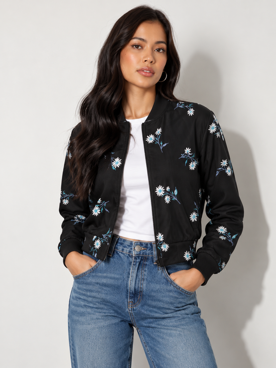 Wildflower Noir Jacket