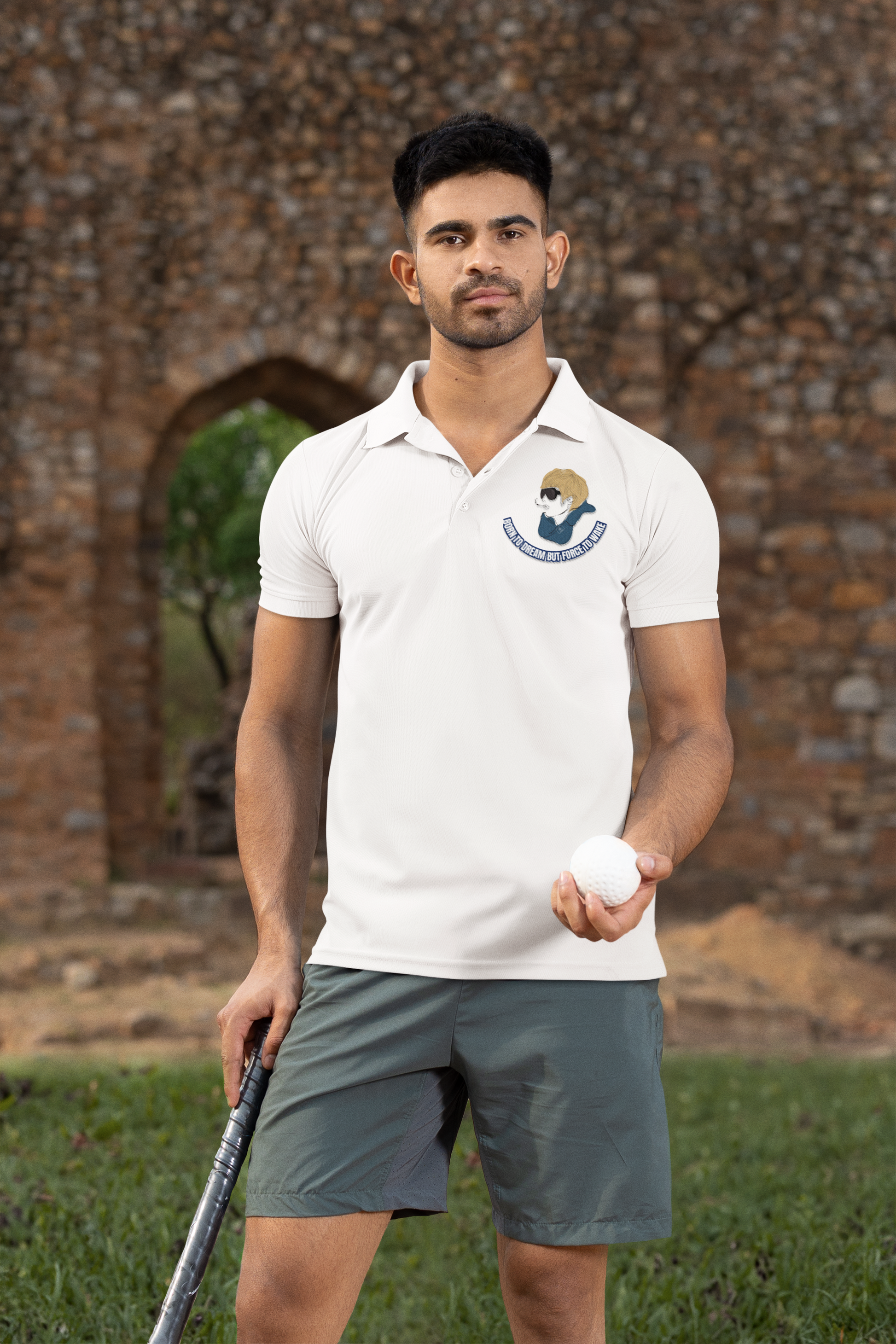 SCUBAAA Men's Stylish Polo T-Shirt
