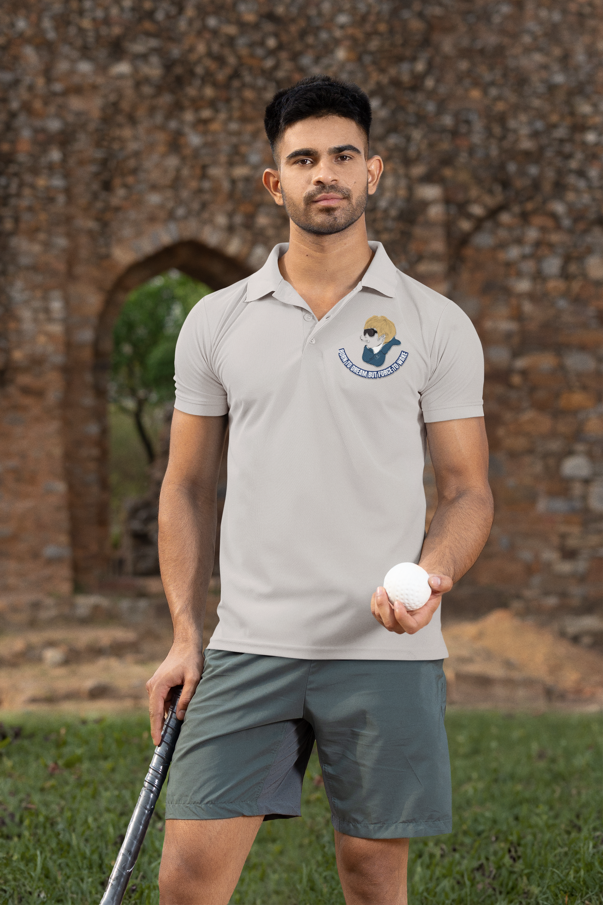 SCUBAAA Men's Stylish Polo T-Shirt