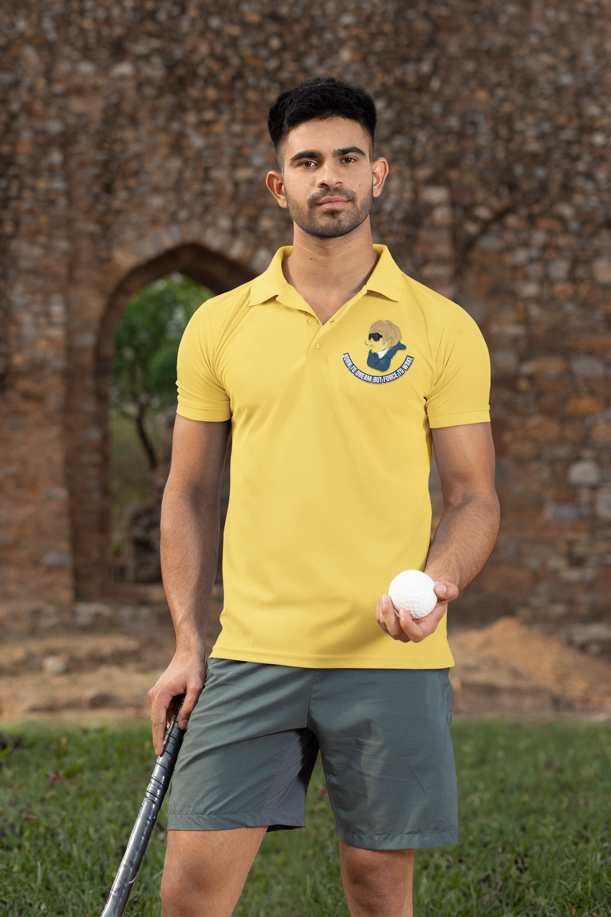 SCUBAAA Men's Stylish Polo T-Shirt