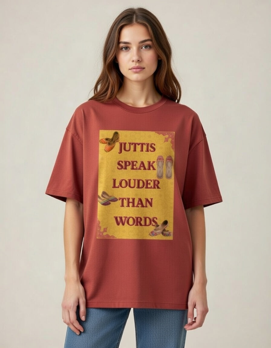 Jutti Oversized Classic T-Shirt