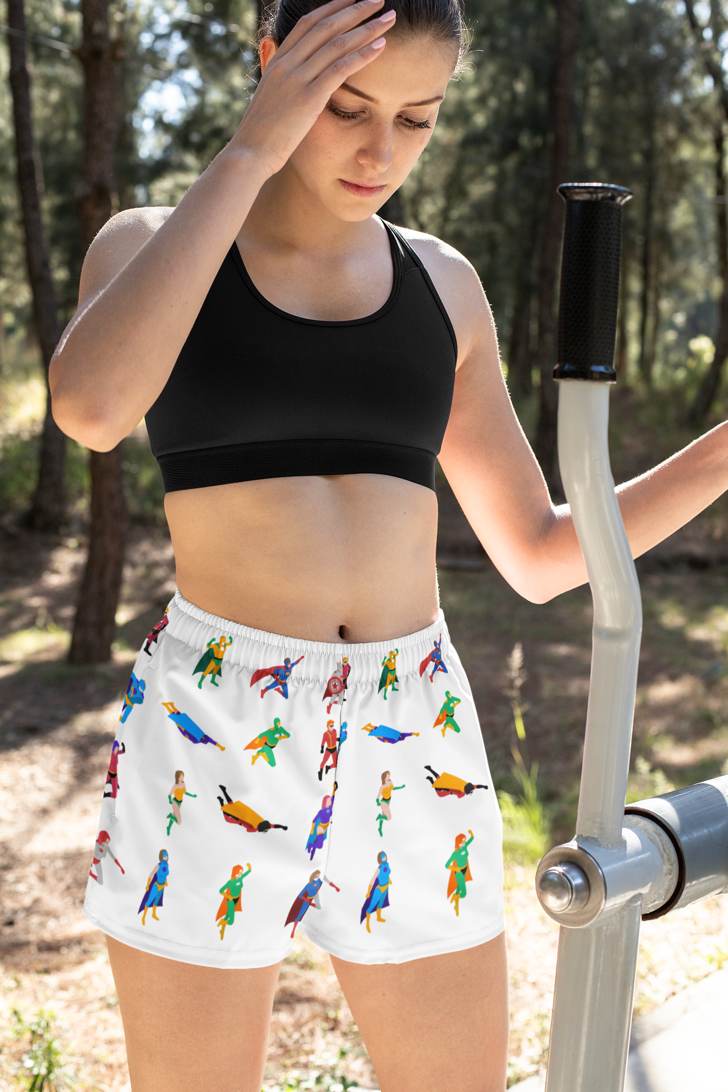 SCUBAAA Superhero Vibes Unisex All-Over Print AOP Shorts