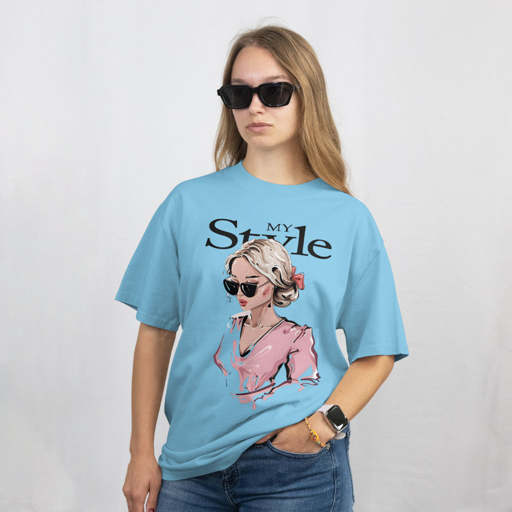 SCUBAAA Women's My Style Oversized T-Shirt