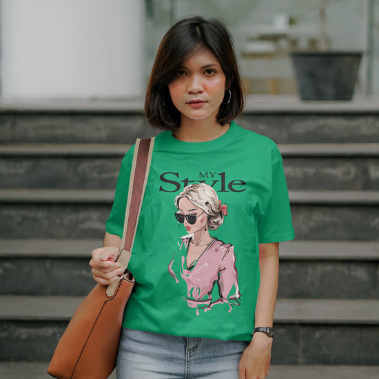 SCUBAAA Women's My Style Oversized T-Shirt