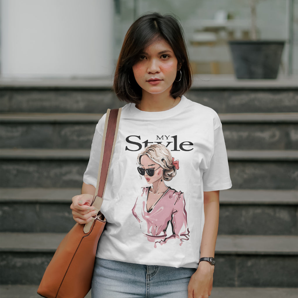 SCUBAAA Women's My Style Oversized T-Shirt