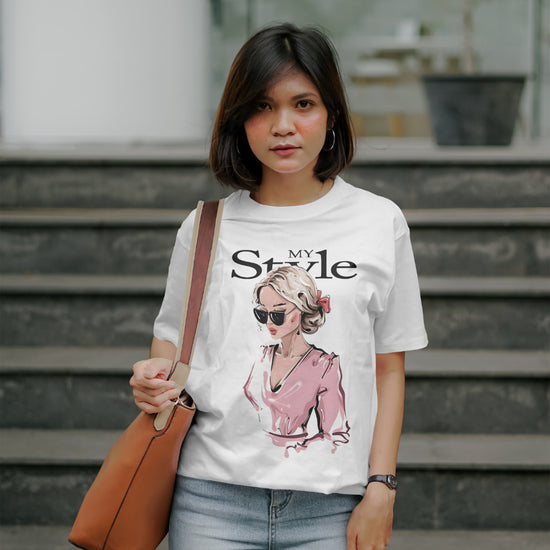 SCUBAAA Women's My Style Oversized T-Shirt
