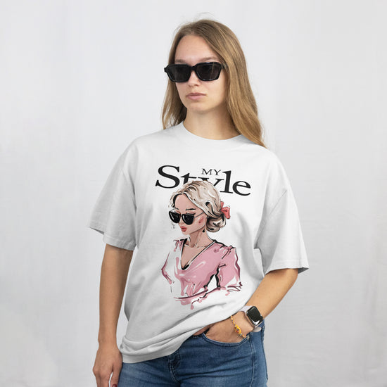SCUBAAA Women's My Style Oversized T-Shirt