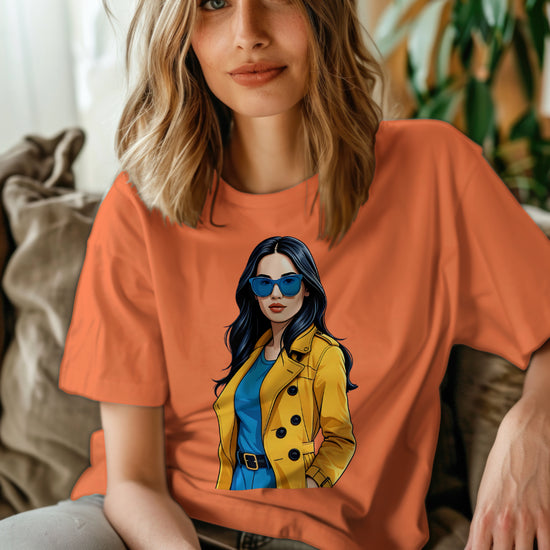 SCUBAAA Women's Bold & Chic: A Modern Fashion Statement Oversized T-Shirt