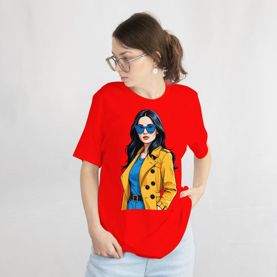 SCUBAAA Women's Bold & Chic: A Modern Fashion Statement Oversized T-Shirt