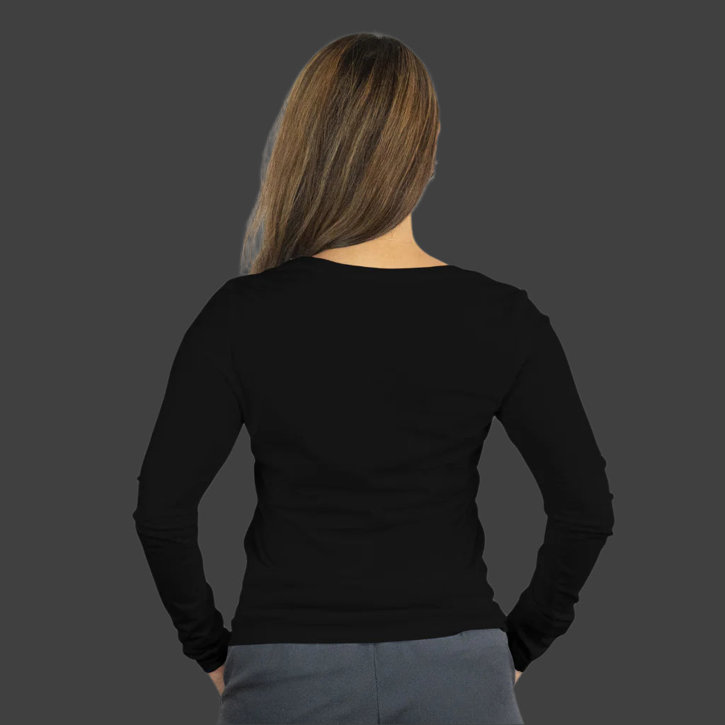 SCUBAAA Women's Not Your Basic Witch Full Sleeve Tee