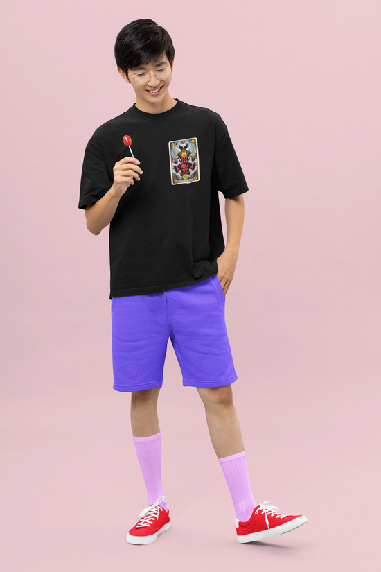 SCUBAAA Men's Deadpool Overloaded Oversized Classic T-Shirt