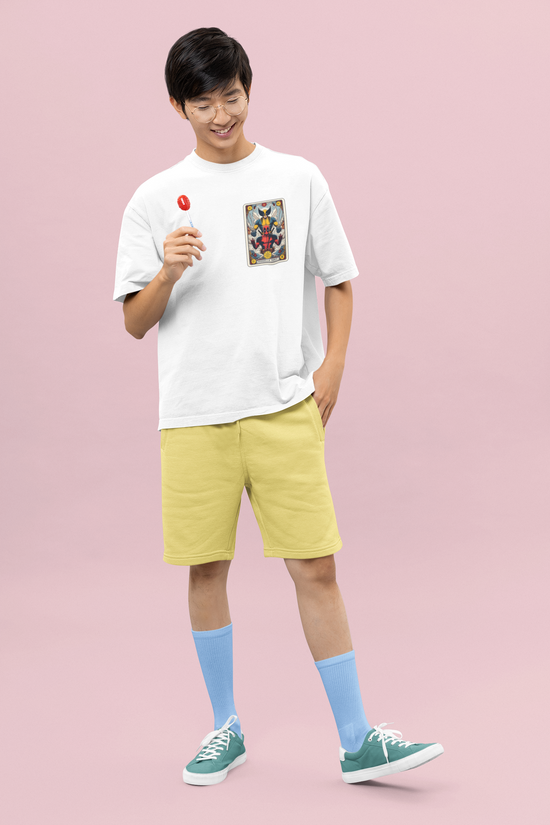 SCUBAAA Men's Deadpool Overloaded Oversized Classic T-Shirt