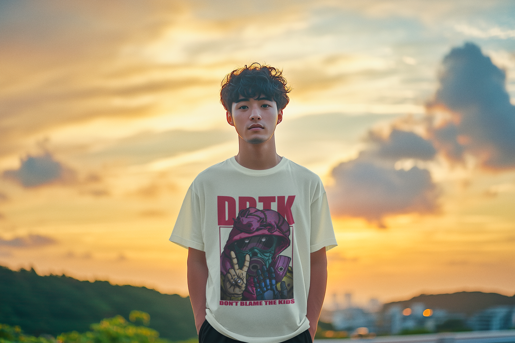 SCUBAAA DRTK Men's Classic Oversized T-Shirt