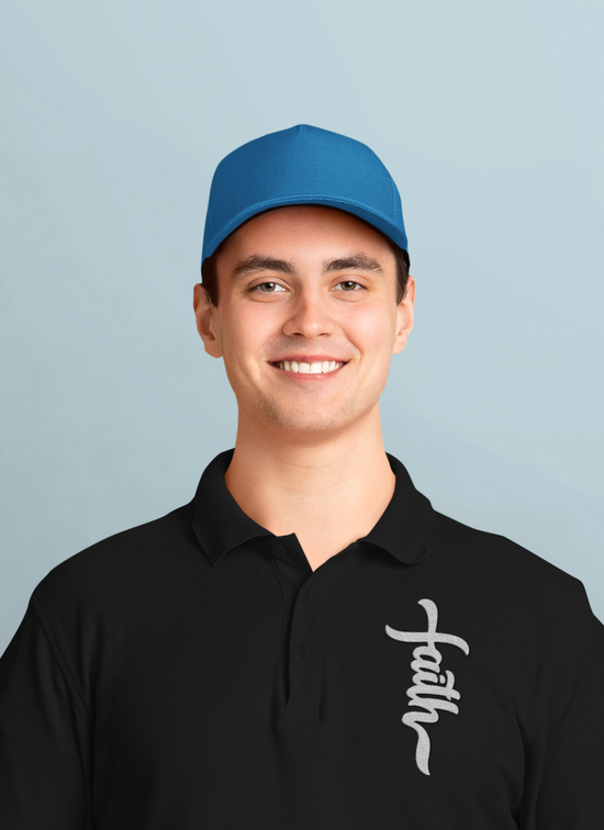 SCUBAAA Men's Faith Polo T-Shirt