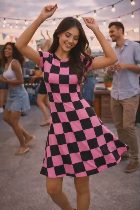 Pink Rhythm Dress