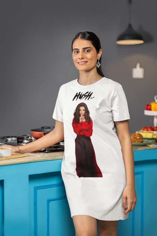 SCUBAAA Women's Hush T-Shirt Dress