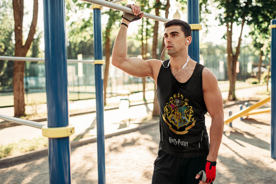 SCUBAAA Men's Harry Potter Sleeveless  T-Shirt