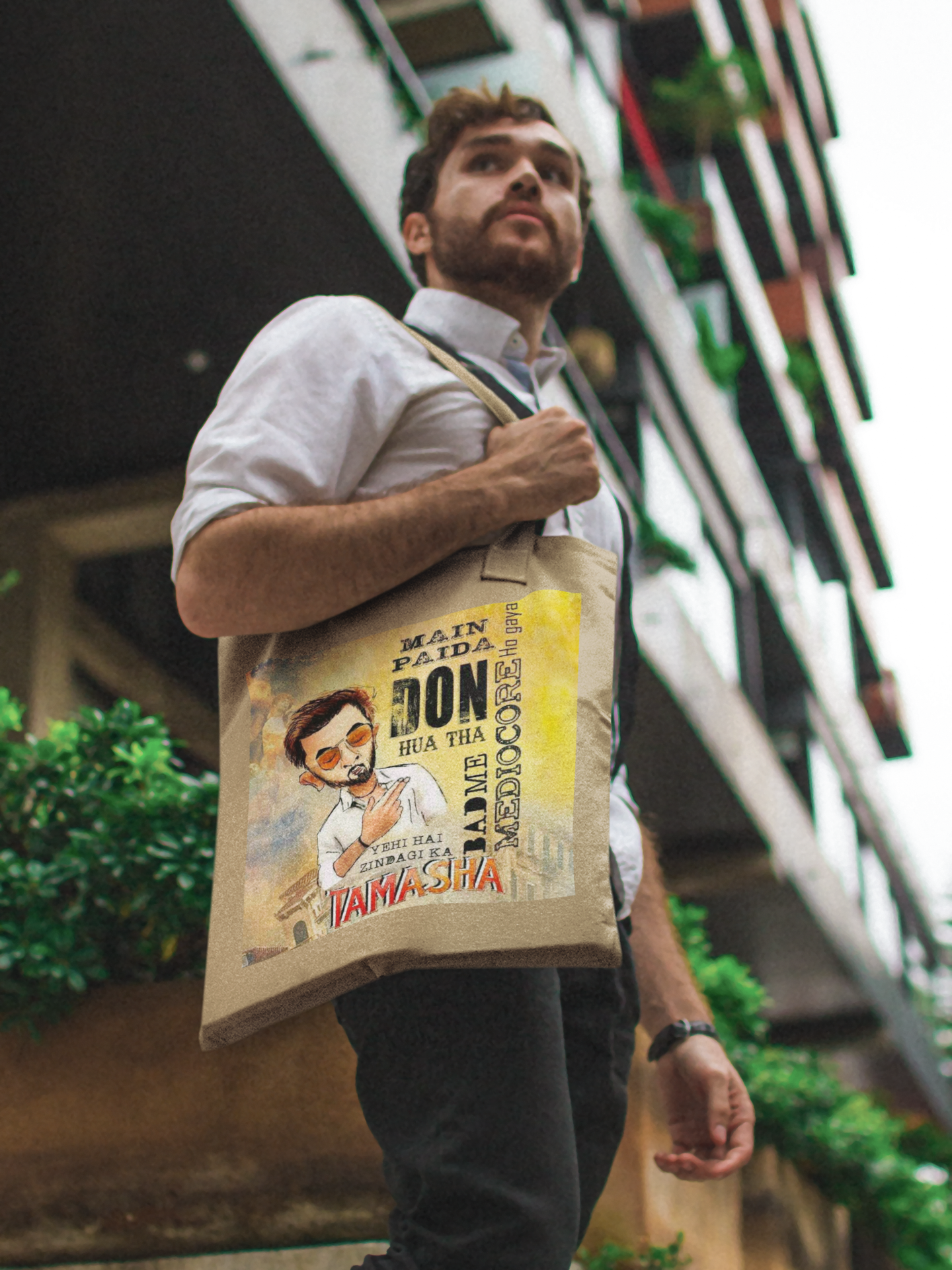 SCUBAAA Tamasha Tote Zipper Bag