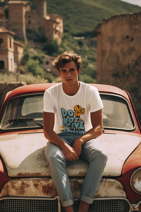 SCUBAAA - Men's Do Not Gve Up RegularT-Shirt